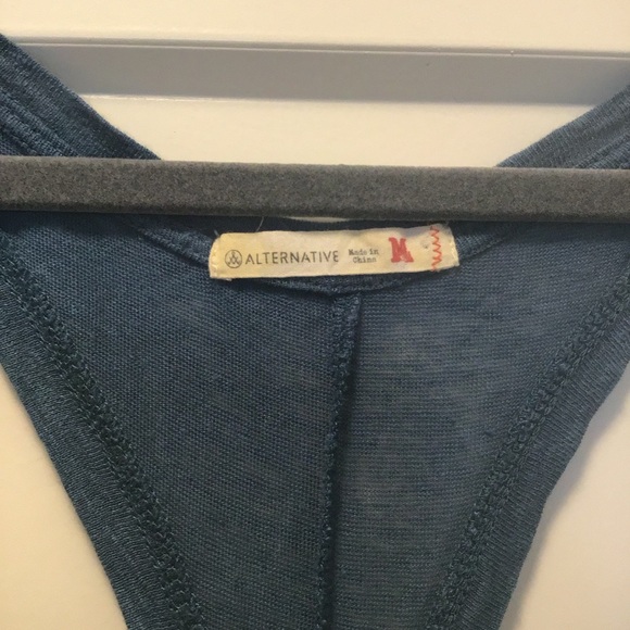 Alternative Racer Back Linen Dress - Picture 3 of 3